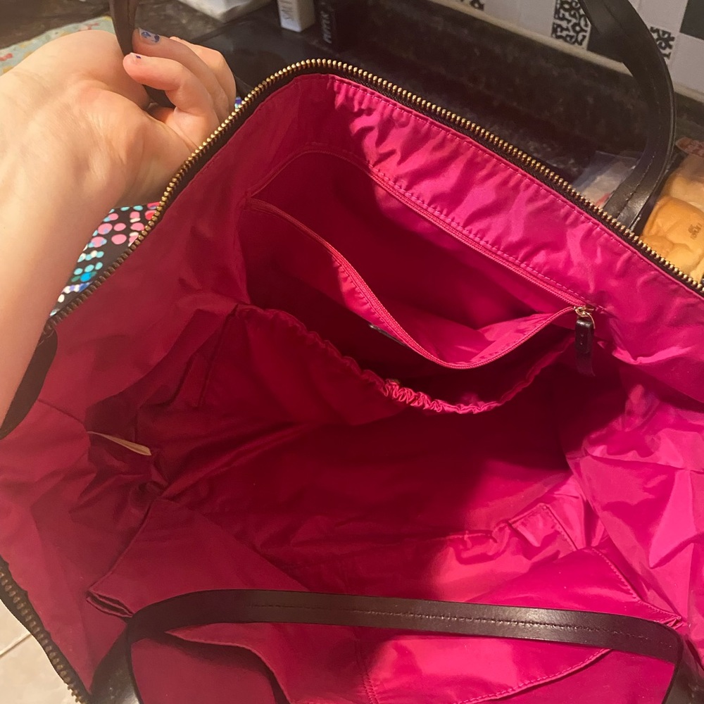 Kate spade diaper bag!  Only used for a few months